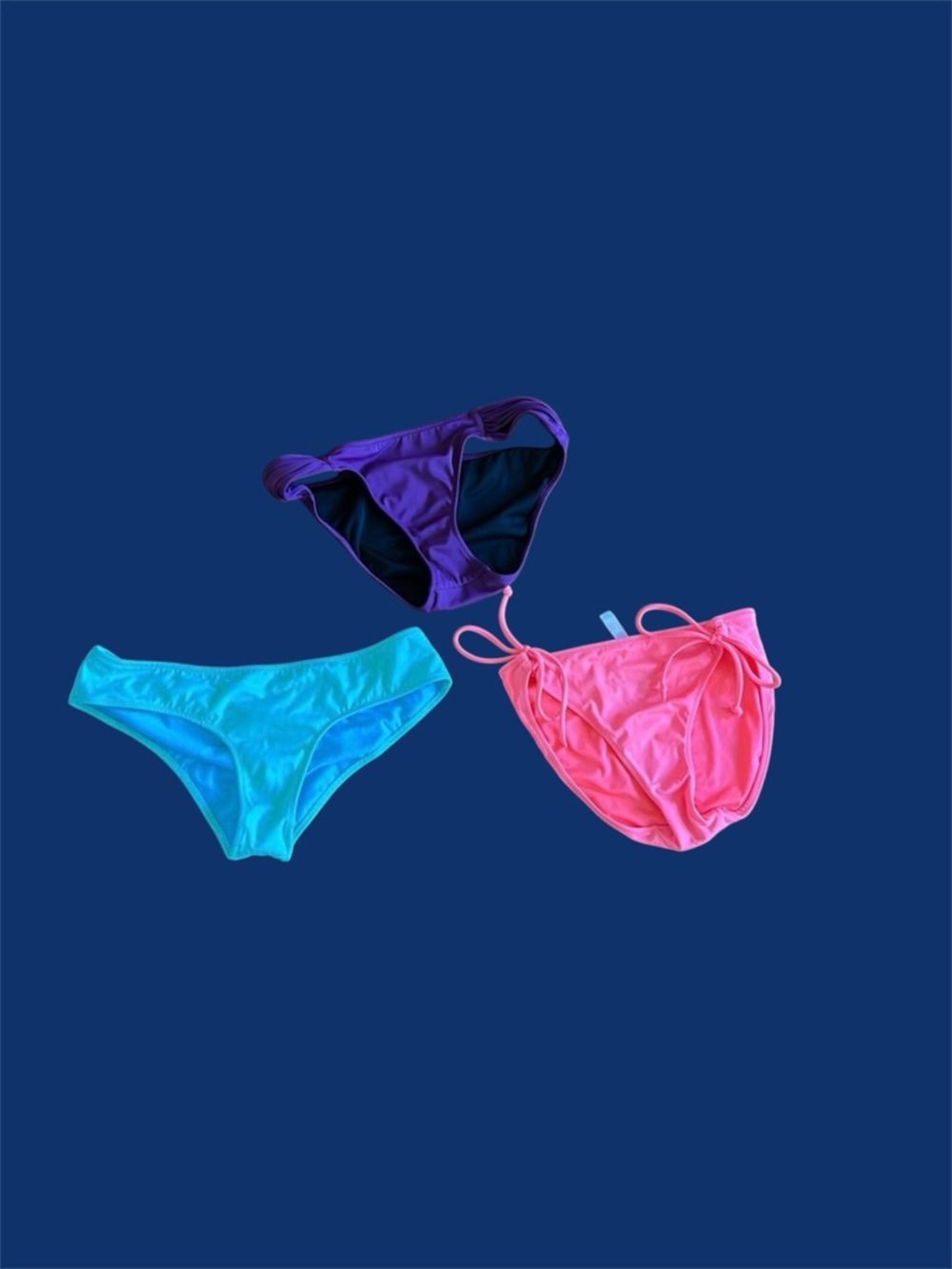 🏝️ (3) Lot of VS Bikini Bottoms 🏝️